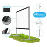 ESMART Professional MIMOBI Faltrahmen-Beamer-Leinwand